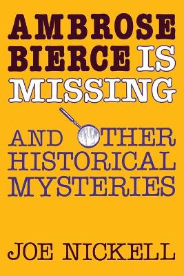 Book cover for Ambrose Bierce is Missing