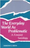 Book cover for The Everyday World as Problem CB