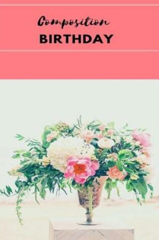 Cover of composition birthday