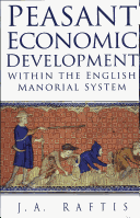 Cover of Peasant Economic Development within the English Manorial System