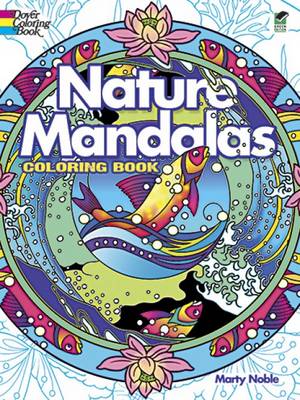 Book cover for Nature Mandalas Coloring Book