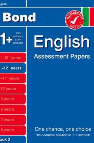 Cover of Bond English Assessment Papers 11+-12+ Years Book 2