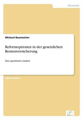 Book cover for Reformoptionen in der gesetzlichen Rentenversicherung