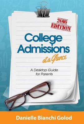 Book cover for College Admissions at a Glance