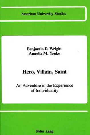 Cover of Hero, Villain, Saint