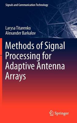 Cover of Methods of Signal Processing for Adaptive Antenna Arrays