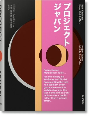 Book cover for Koolhaas/Obrist. Project Japan. Metabolism Talks