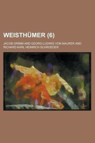 Cover of Weisthumer (6)