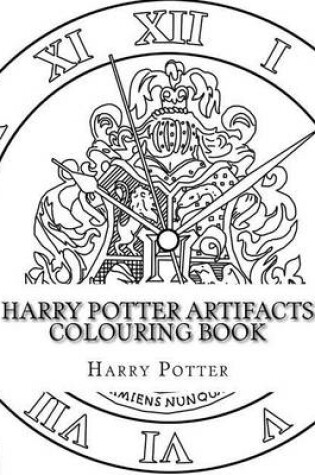 Cover of Harry Potter Artifacts Colouring Book