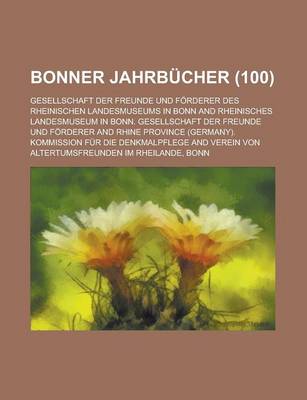 Book cover for Bonner Jahrbucher (100 )