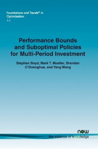 Cover of Performance Bounds and Suboptimal Policies for Multi-Period Investment