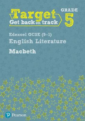 Book cover for Target Grade 5 Macbeth Edexcel GCSE (9-1) Eng Lit Workbook