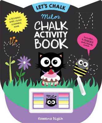 Book cover for Milo's Chalk Activity Book