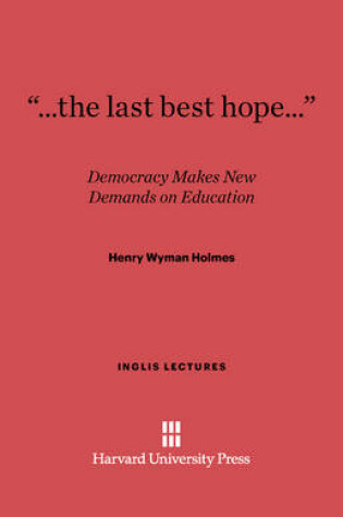 Cover of "...the last best hope..."