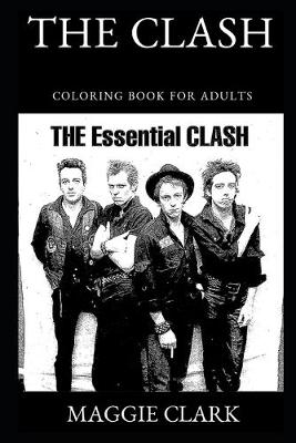 Book cover for The Clash Coloring Book for Adults