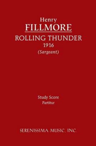 Cover of Rolling Thunder - Study Score