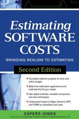 Cover of Estimating Software Costs