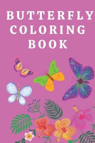 Cover of Butterfly Coloring Book