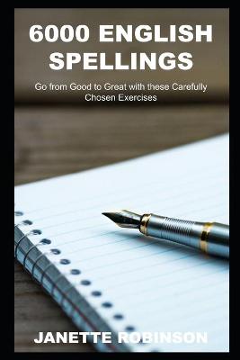 Book cover for 6000 English Spellings