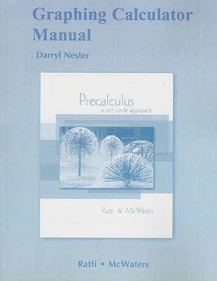 Book cover for Graphing Calculator Manual for Precalculus