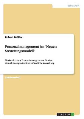 Book cover for Personalmanagement im 'Neuen Steuerungsmodell'