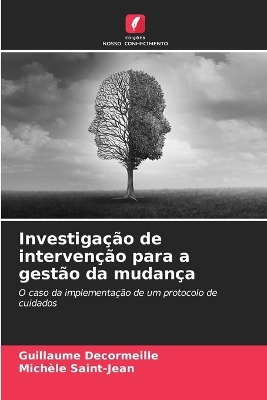 Book cover for Investigação de intervenção para a gestão da mudança