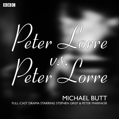 Book cover for Peter Lorre vs. Peter Lorre