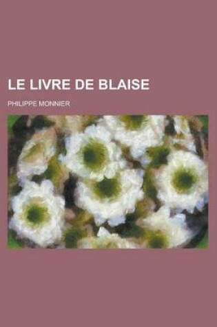Cover of Le Livre de Blaise