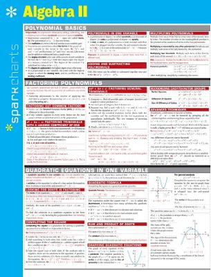 Book cover for Algebra II SparkCharts