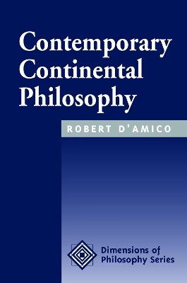 Book cover for Contemporary Continental Philosophy