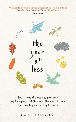 Book cover for The Year of Less