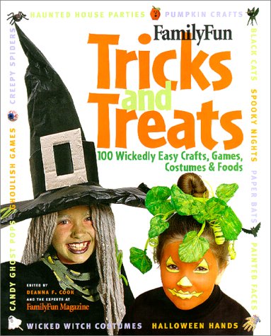 Book cover for "Familyfun Tricks" and Treats