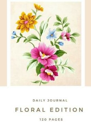 Cover of Daily journal Floral edition