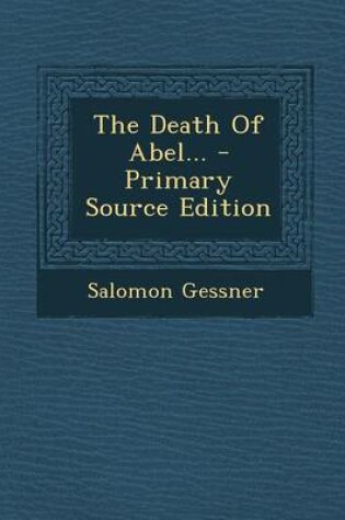 Cover of The Death of Abel...