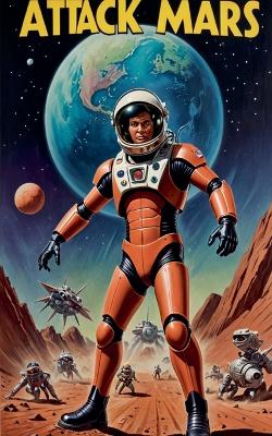 Book cover for Mars in attack