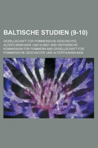 Cover of Baltische Studien (9-10)