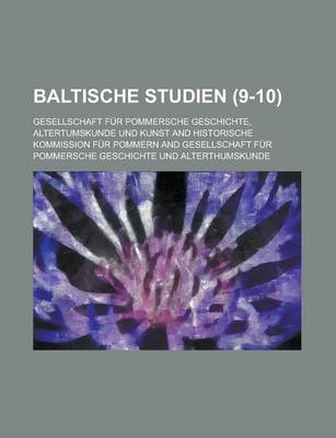 Book cover for Baltische Studien (9-10)