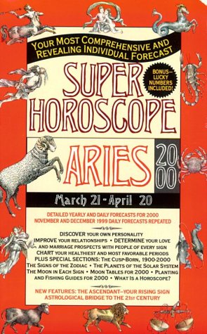 Book cover for Super Horoscope: Airies 2000