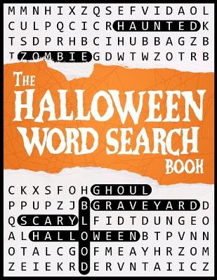 Book cover for Halloween Word Search Book