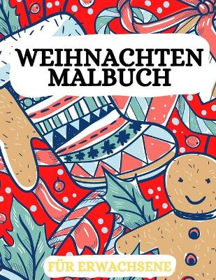 Book cover for Weihnachts Malbuch fur Erwachsene