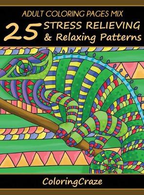 Book cover for Adult Coloring Pages MIX