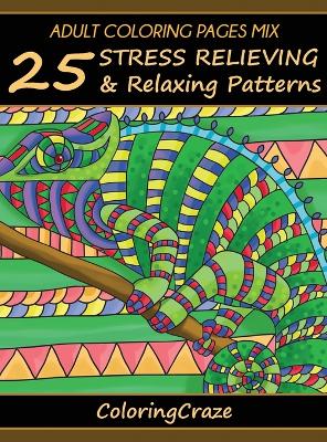 Book cover for Adult Coloring Pages MIX