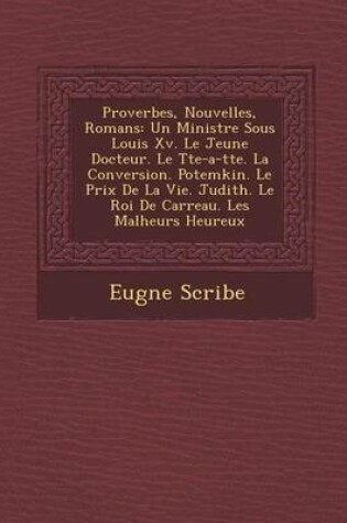 Cover of Proverbes, Nouvelles, Romans