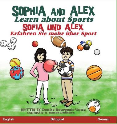 Book cover for Sophia and Alex Learn about Sports