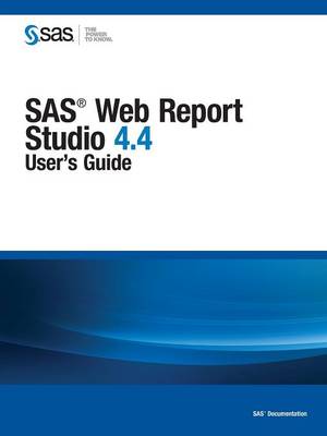 Book cover for SAS Web Report Studio 4.4