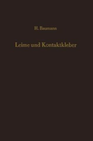 Cover of Leime und Kontaktkleber