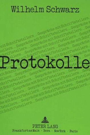 Cover of Protokolle