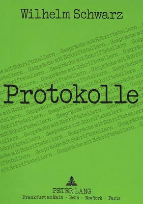 Book cover for Protokolle