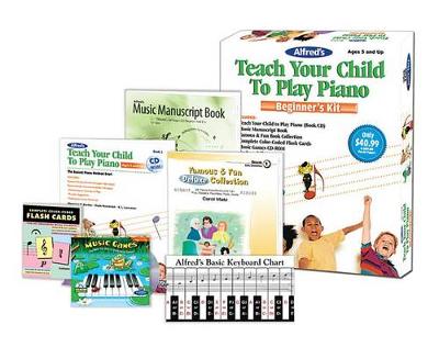 Book cover for Alfred's Teach Your Child to Play Piano, Beginner's Kit