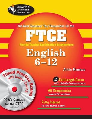 Cover of Ftce English 6-12 W/CD-ROM